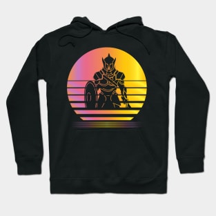 Roll Player Synthwave - Board Game Inspired Graphic - Tabletop Gaming  - BGG Hoodie